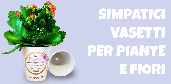 Vasi per fiori o piante personalizzati