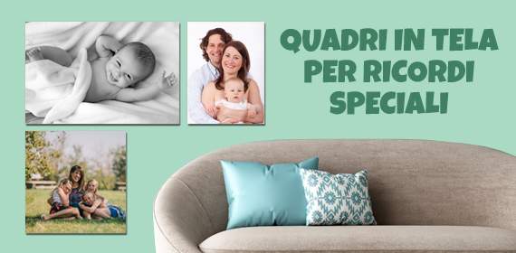 Quadri in tela personalizzati